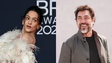 Rosalía y Javier Bardem Rosalía y Javier Bardem