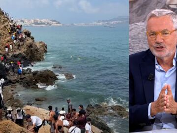 Crisis migratoria en Ceuta.
