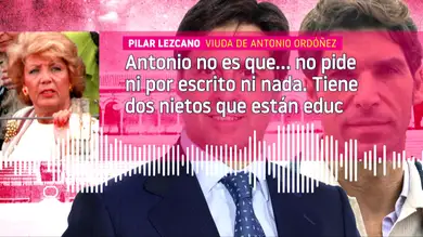 La viuda de Antonio Ordóñez, sobre la polémica de los hermanos Rivera: La viuda de Antonio Ordóñez, sobre la polémica de los hermanos Rivera: