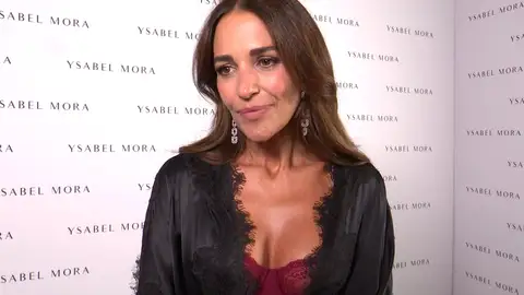 Paula Echevarría en la presentación de su primera colección de lencería Paula Echevarría en la presentación de su primera colección de lencería