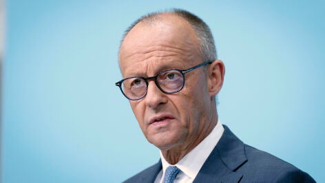 September 7, 2026, Berlin, Berlin, Deutschland: Friedrich Merz bei der Pressekonferenz zur Wahl in Sachsen-Anhalt im Konrad-Adenauer-Haus. Berlin, 07.09.2026 Bernd Elmenthaler / Zuma Press 07/09/2026 ONLY FOR USE IN SPAIN