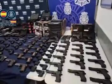Desmantelado un gran arsenal clandestino con 644 armas en Girona