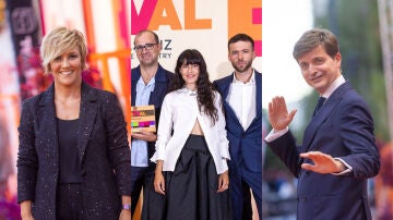 Cristina Pardo, Paco Cabezas, Nerea Barros e Ignacio Montes y Marc Gir&oacute; en el FesTVal 2026