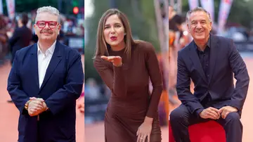 Alberto Chicote, Natalia Sánchez y Roberto Brasero en el FesTVal 2026 Alberto Chicote, Natalia Sánchez y Roberto Brasero en el FesTVal 2026