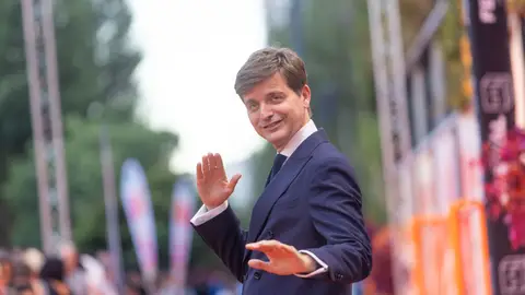 Marc Giró en la alfombra naranja del FesTVal 2026 Marc Giró en la alfombra naranja del FesTVal 2026