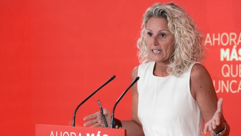  Montse M&iacute;nguez, portavoz del PSOE