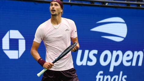 Zverev se entera de que ha ganado el US Open