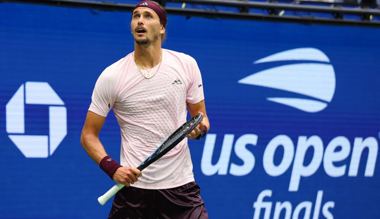 Zverev se entera de que ha ganado el US Open