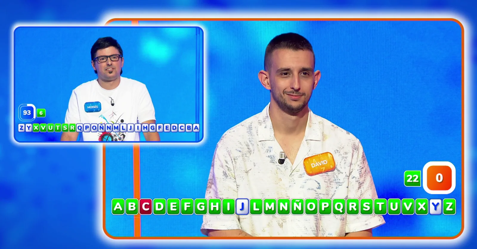 David arrasa y obliga a a Moisés una heroicidad en Pasapalabra