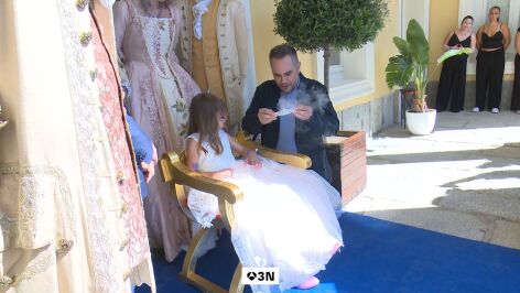 Ely, la ni&ntilde;a de seis a&ntilde;os que cumpli&oacute; su sue&ntilde;o de convertirse en princesa