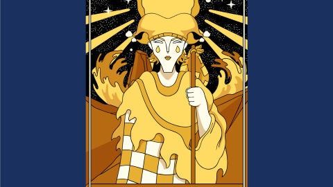 La carta del tarot del Loco