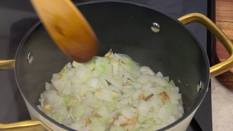 Pocha las verduras