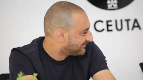 Luhay Hamido, presidente del Ceuta Luhay Hamido, presidente del Ceuta