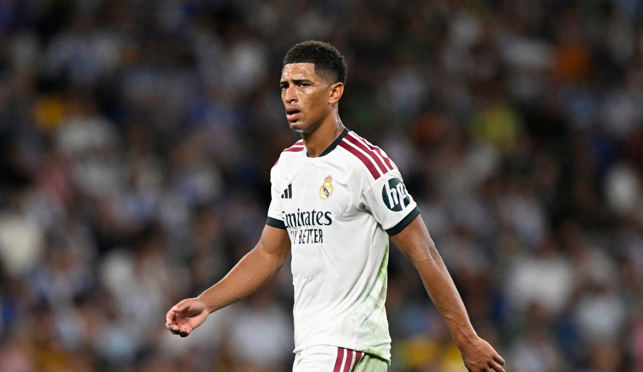 Jude Bellingham, en un partido del Real Madrid