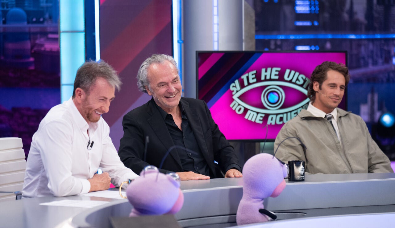 Marti&ntilde;o Rivas y Jose Coronado en El Hormiguero