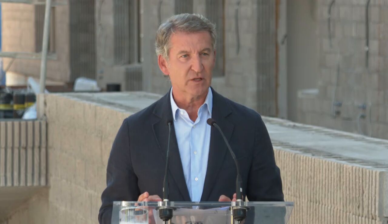 El l&iacute;der del PP, Alberto N&uacute;&ntilde;ez Feij&oacute;o