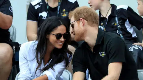 Príncipe Harry y Meghan Markle en los Juegos Invictus Príncipe Harry y Meghan Markle en los Juegos Invictus