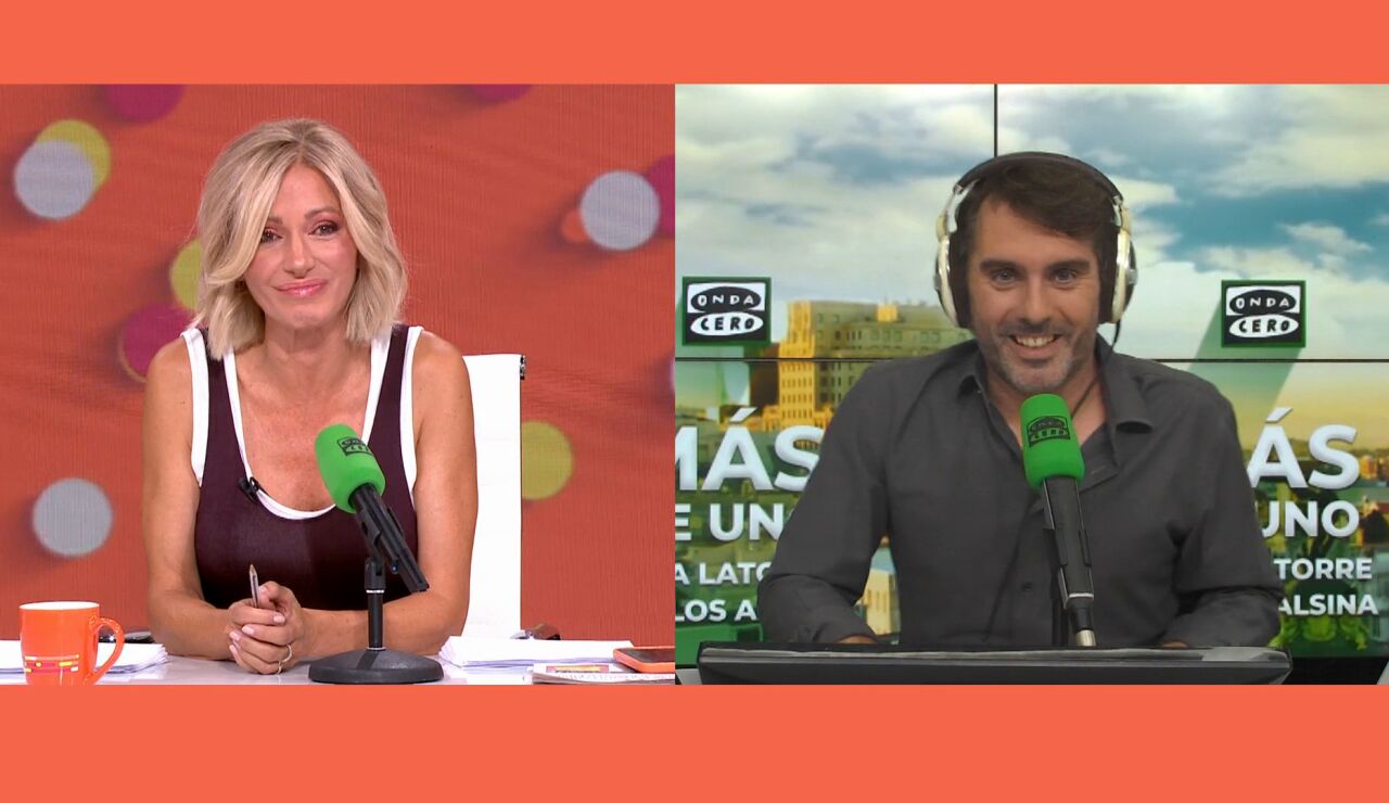 Rafa Latorre conecta desde M&aacute;s de Uno con Susanna Griso.