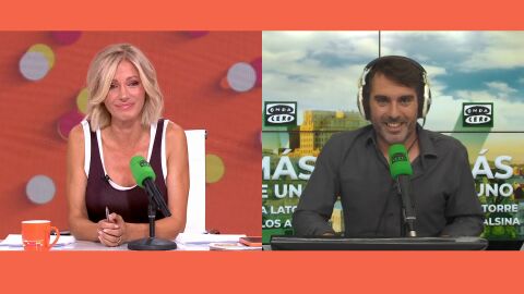 Rafa Latorre conecta desde M&aacute;s de Uno con Susanna Griso.