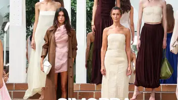 Blanca Romero y Lucía Rivera en el desfile de Simorra de la MBFWM Blanca Romero y Lucía Rivera en el desfile de Simorra de la MBFWM