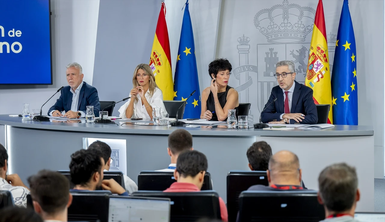 Rueda de prensa posterior al Consejo de Ministros