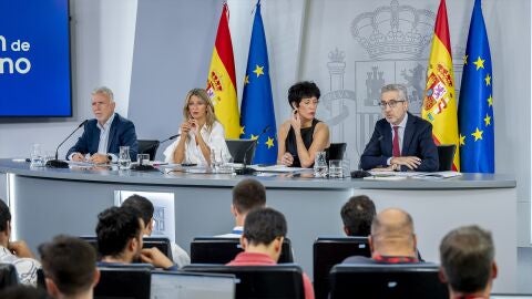 Rueda de prensa posterior al Consejo de Ministros