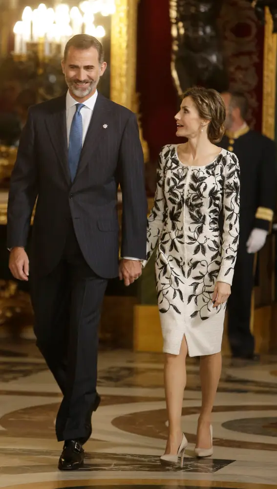 La reina Letizia y el rey Felipe VI La reina Letizia y el rey Felipe VI