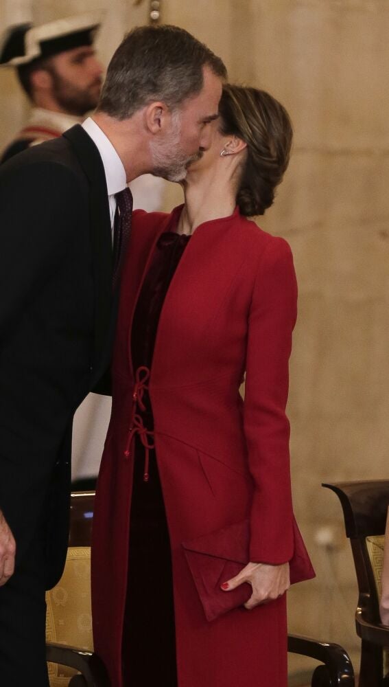 La reina Letizia y el rey Felipe VI