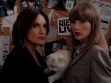 Mariska Hargitay y Taylor Swift en los Emmy