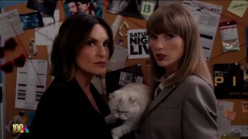 Mariska Hargitay y Taylor Swift en los Emmy