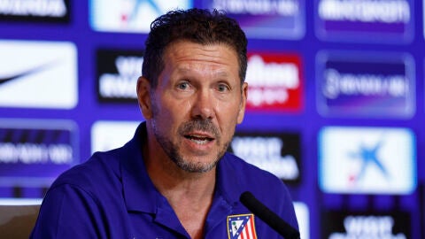 Simeone, en rueda de prensa