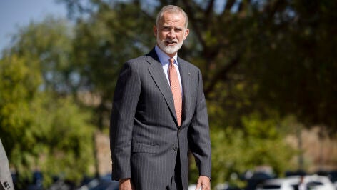 El rey Felipe VI preside la apertura del curso de la Escuela Nacional de Protecci&oacute;n Civil 