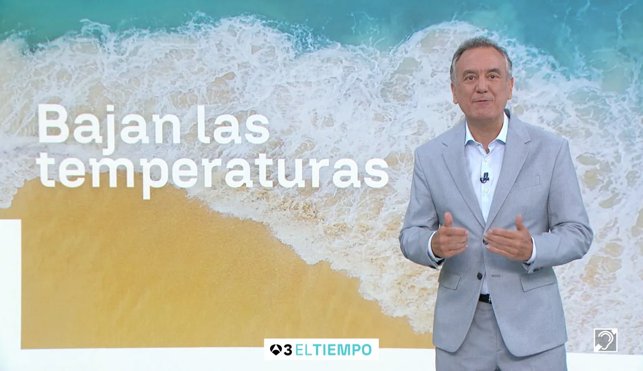 Roberto Brasero anuncia "menos calor y lluvias en el este"