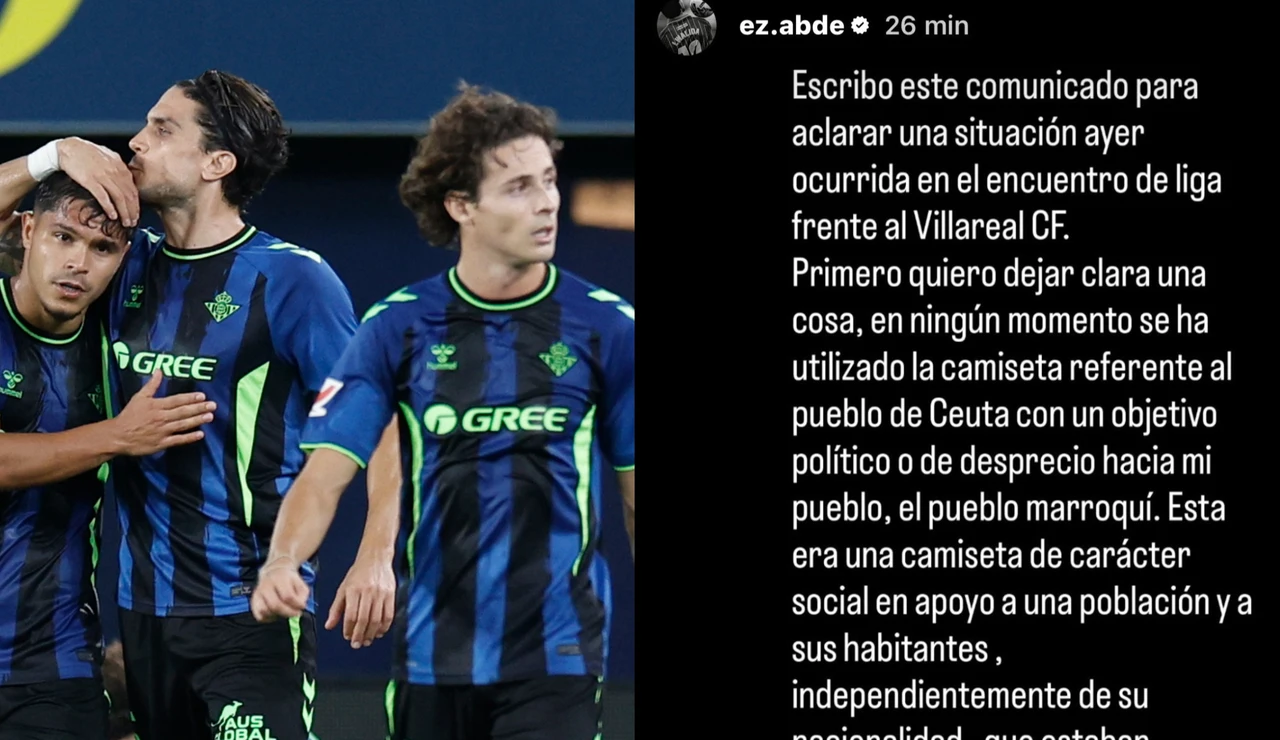 El comunicado de Ez Abde en su cuenta de Instagram