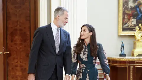 La reina Letizia y el rey Felipe VI La reina Letizia y el rey Felipe VI