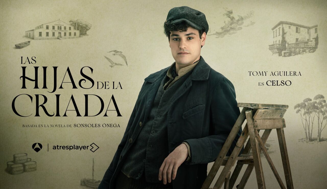 Tomy Aguilera es "un joven marinero con un alma pura" en Las hijas de la criada