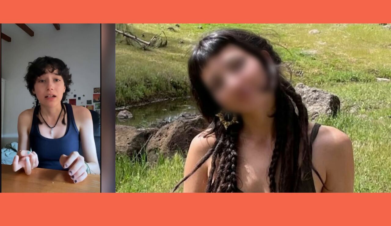 La hermana de Claudia, la joven asesinada en M&eacute;xico.