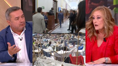 Choque entre Elisa Beni y Chema Crespo