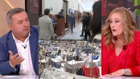 Choque entre Elisa Beni y Chema Crespo Choque entre Elisa Beni y Chema Crespo