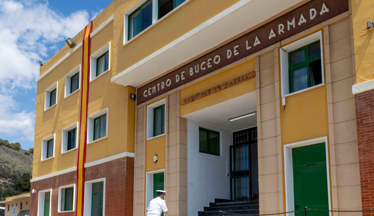 En la imagen, la Estaci&oacute;n Naval de Algameca en Cartagena