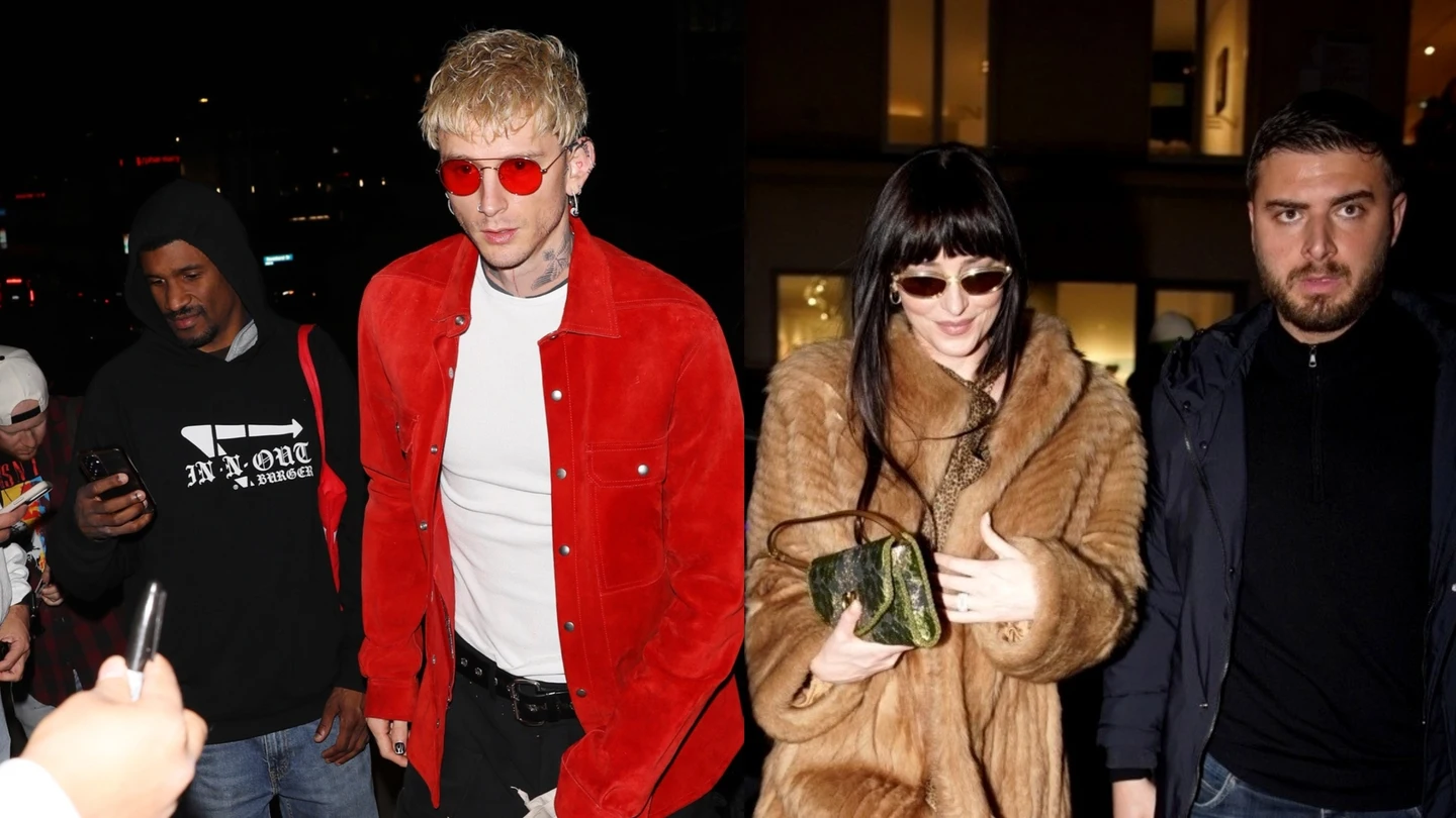 Machine Gun Kelly y Dakota Johnson Machine Gun Kelly y Dakota Johnson
