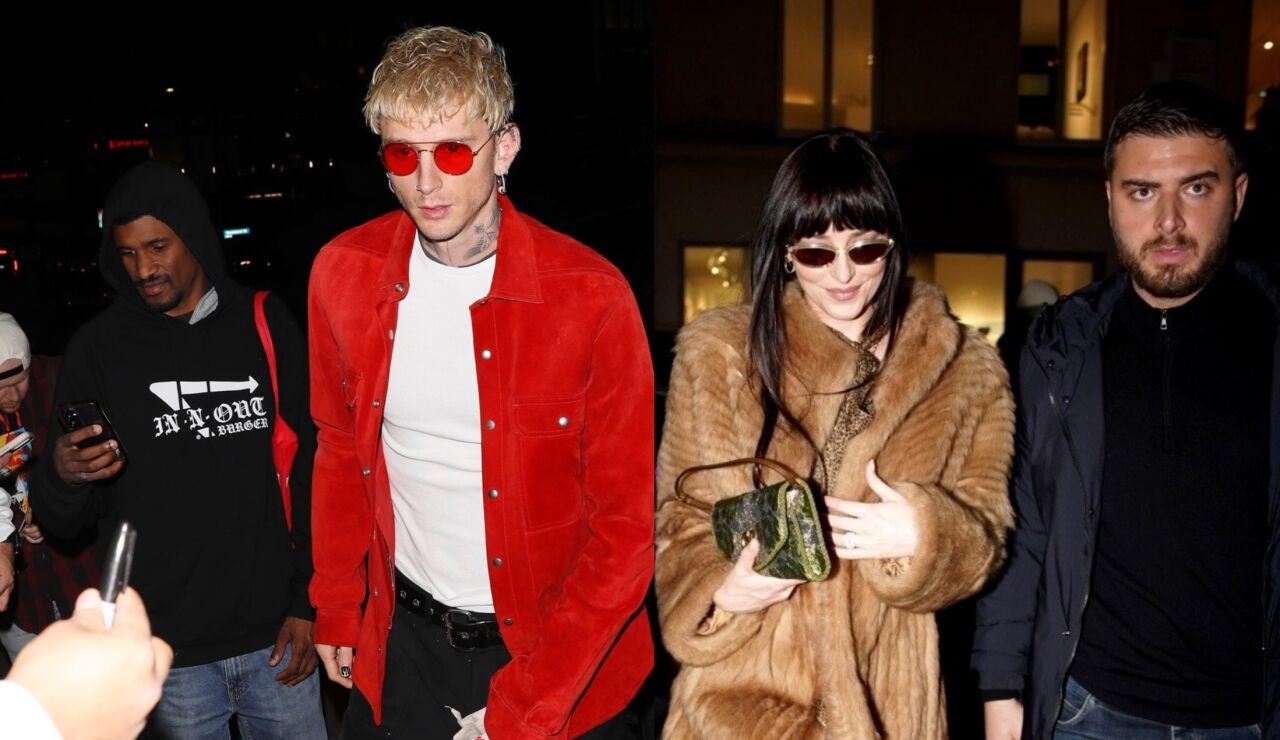 Machine Gun Kelly y Dakota Johnson