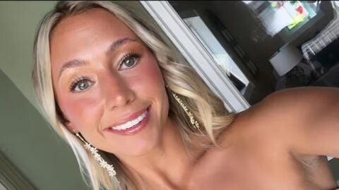 La exjugadora Kayla Saager-Beckley