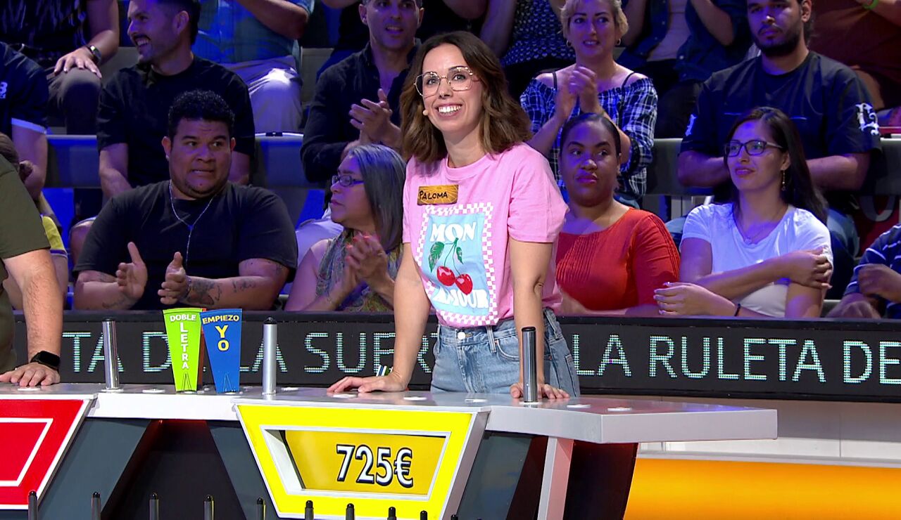 Paloma salva el panel por los pelos: acierta la letra de casualidad y &iexcl;ola de 725 euros!