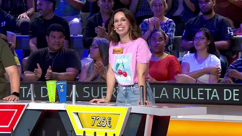 Paloma salva el panel por los pelos: acierta la letra de casualidad y ¡ola de 725 euros! Paloma salva el panel por los pelos: acierta la letra de casualidad y ¡ola de 725 euros!