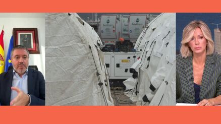 El presidente del Puerto de Ceuta alerta del impacto del campamento de migrantes en una zona cr&iacute;tica
