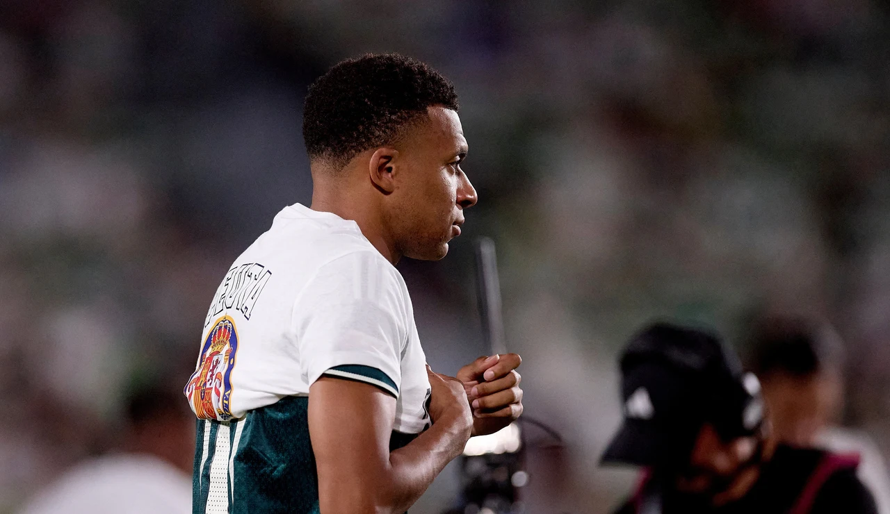 Mbappé en el Martínez Valero