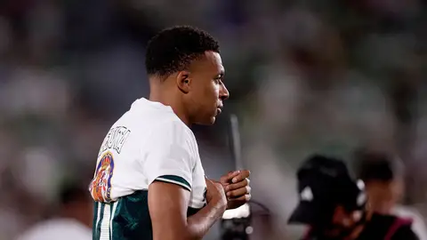 Mbappé en el Martínez Valero Mbappé en el Martínez Valero