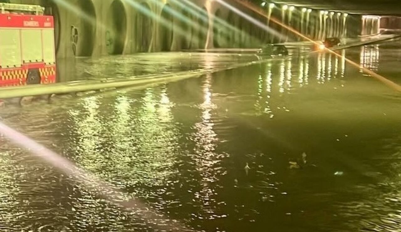 Tromba de agua en Valencia