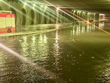 Tromba de agua en Valencia